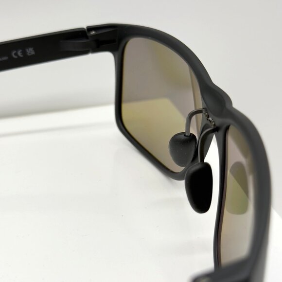 Maui Jim B432-2M Red Sands Matte Black Frame Blue Hawaii Polorized Lenses - Picture 8 of 9